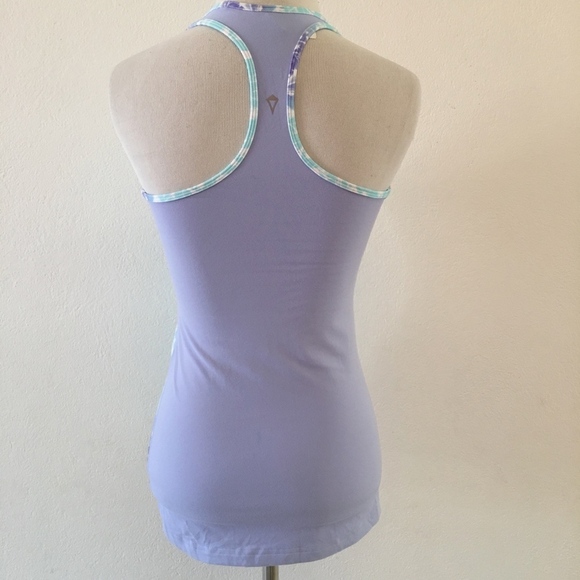 Ivivva by Lululemon Purple Blue Tank Top Size 14 - Picture 4 of 7